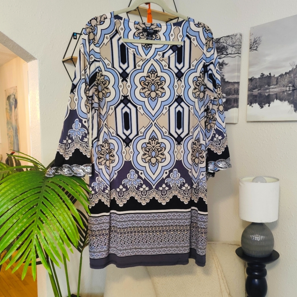 Alfani Women Blouse/Mini Dress